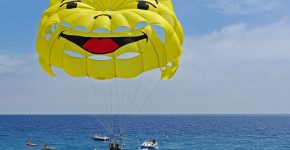parasailing