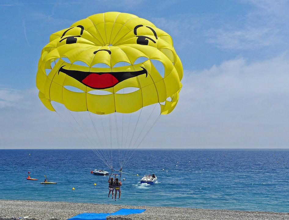 parasailing