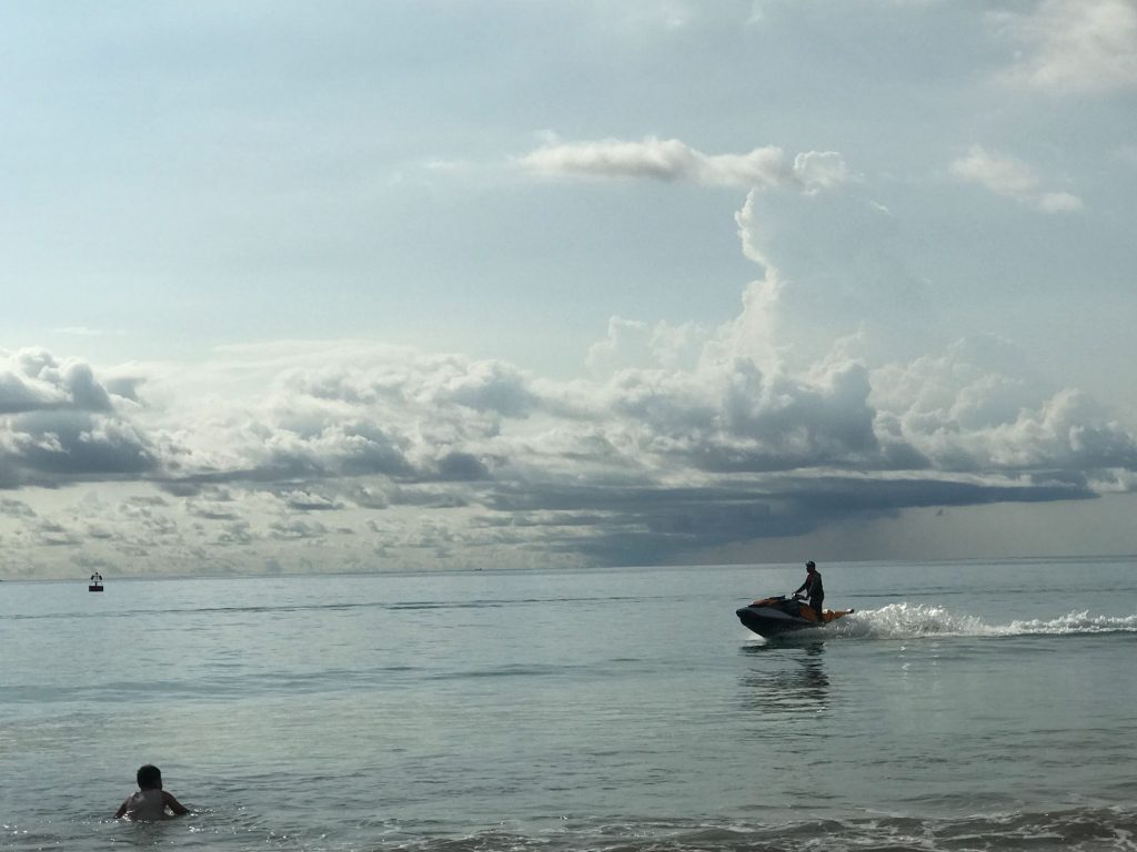 Jet ski on the water