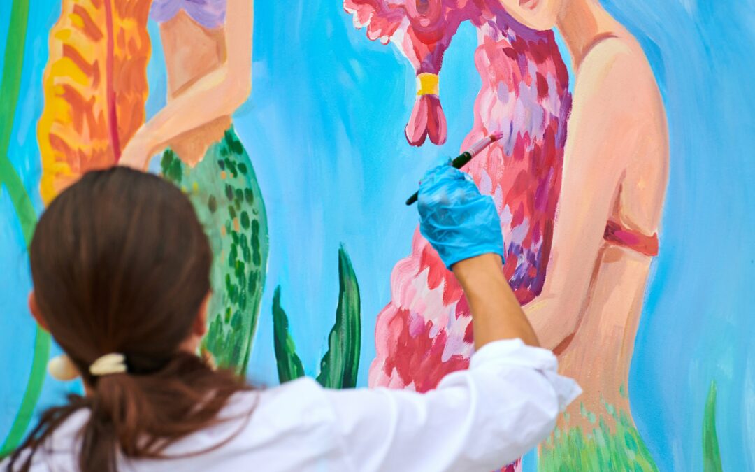 Les festivals de peinture en plein air : découverte des artistes qui peignent en direct lors d’événements artistiques en plein air.