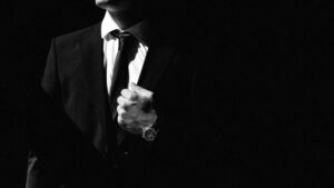 homme en costume